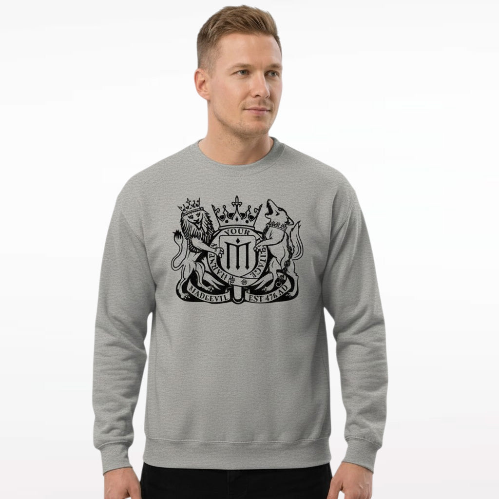MadèEvil Coat of Arms | Crewneck Sweatshirt