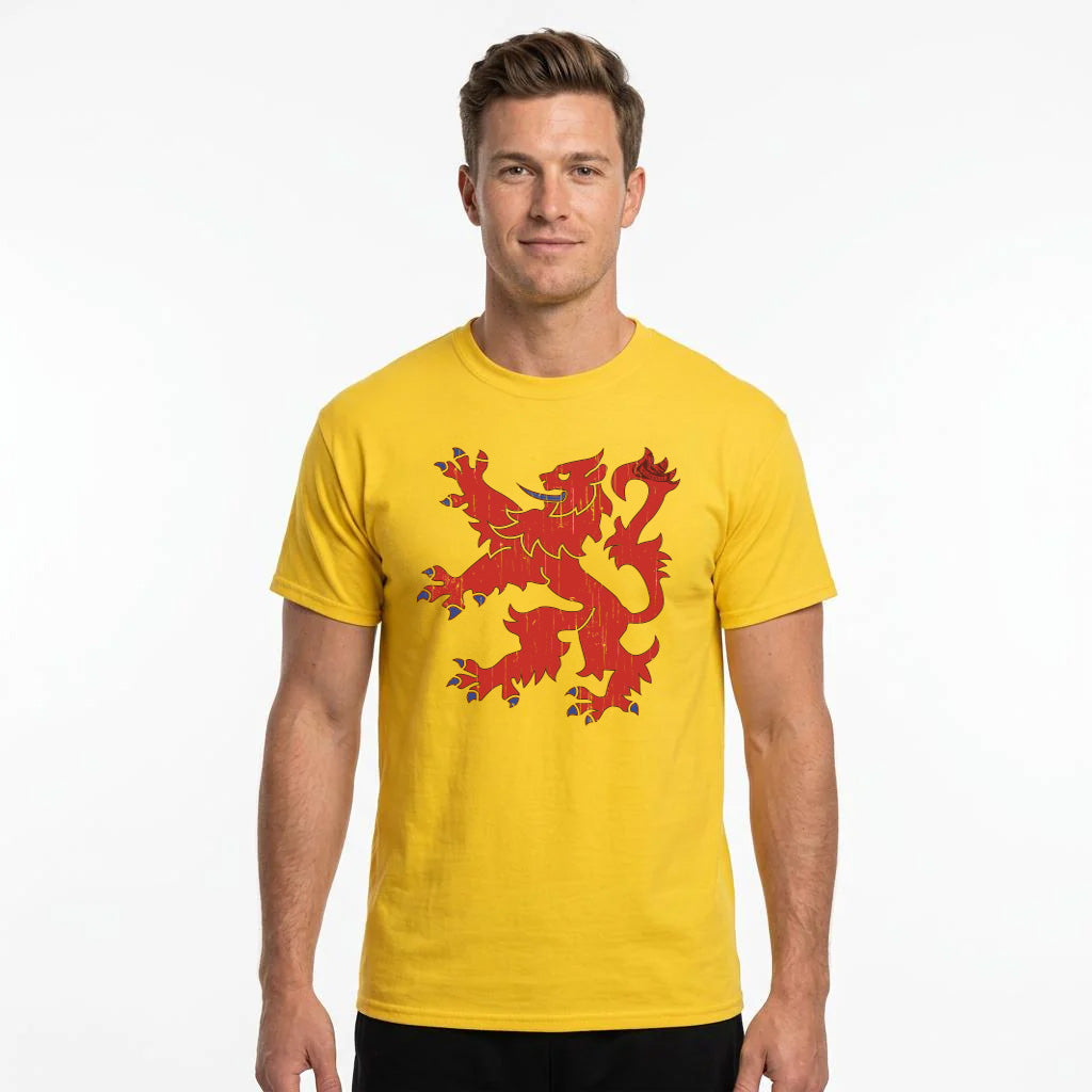Lion Rampant of Scotland | Crewneck T-shirt